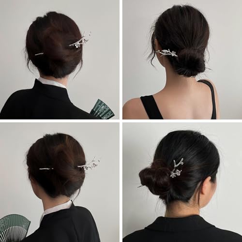 Snmzlc Hair Sticks for Buns - Durable French Hair Pins for All Hair Types