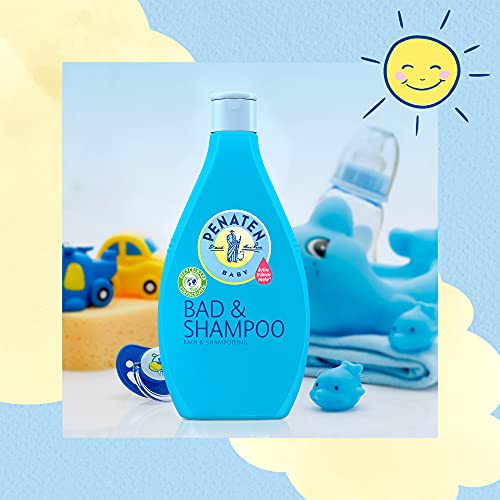 Penaten Baby Bath & Shampoo 2-in-1 Gentle Wash Gel for Sensitive Skin, 400ml