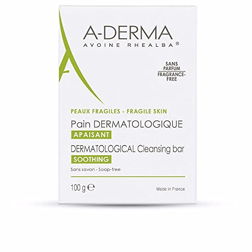 A-Derma Oat Milk Cleansing Bar for Sensitive Skin - 100g
