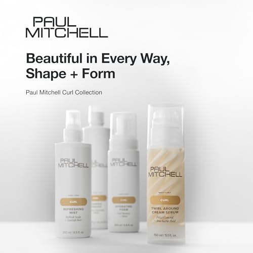 Paul Mitchell Round Trip Defining Serum - 5.1 Fl Oz, Flexible Hold for Curly & Wavy Hair