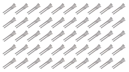 Curly Girl 50 Double Prong Hair Clips for Root Volume