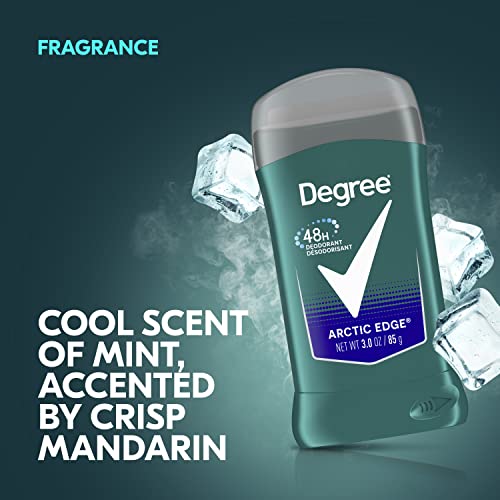 Degree Men Arctic Edge Deodorant - 48-Hour Odor Protection, 3 oz