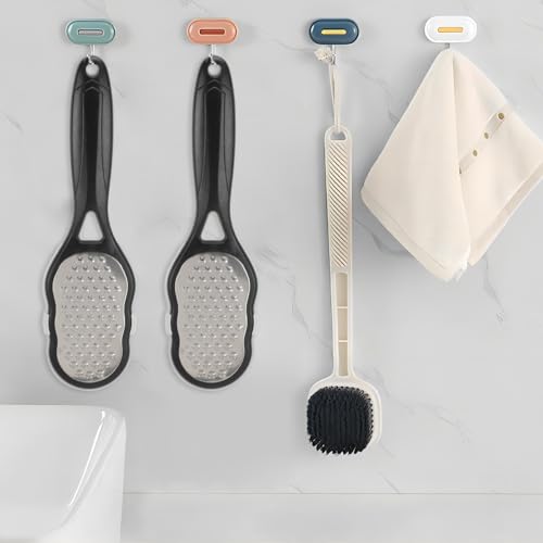 Stainless Steel Foot File Callus Remover Pedicure Rasp Foot Scrubber - 2 Pcs