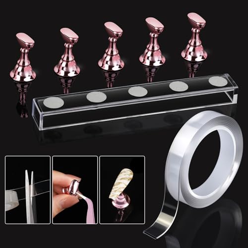 Teenitor XXL Square Nail Tips with Charms & Brushes - 240pcs Nail Art Kit