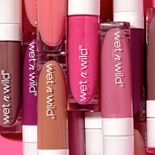 wet n wild Mega Last Catsuit High-Shine Liquid Lipstick - Light Pink Chic (Pack of 2)