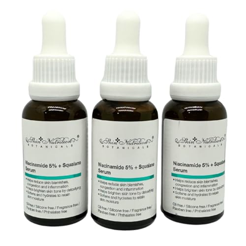HEB Niacinamide 5% + Squalane Face Serum - 3-Pack