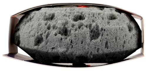 Cleanlogic Charcoal Infused Foam Body Sponge for Deep Skin Detox