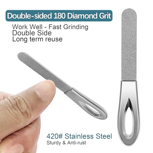 VOGARB Silver Large Ingrown Toenail Clippers with Wide Jaw, Anti-Splash Safety Lock & Nail File