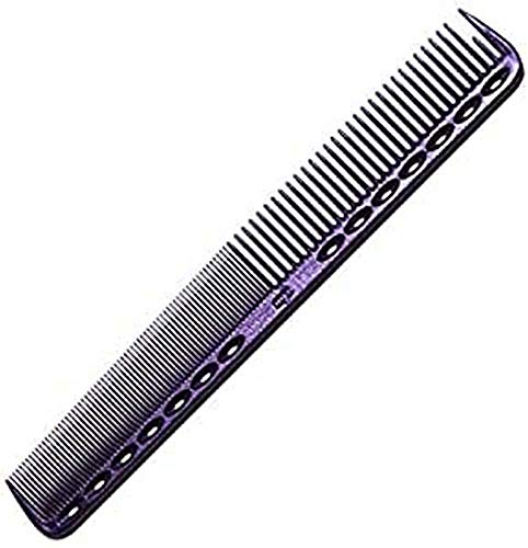 Y.S. Park Signature Cutting Comb Deep Purple 1 Pack - Professional Hair Styling Tool