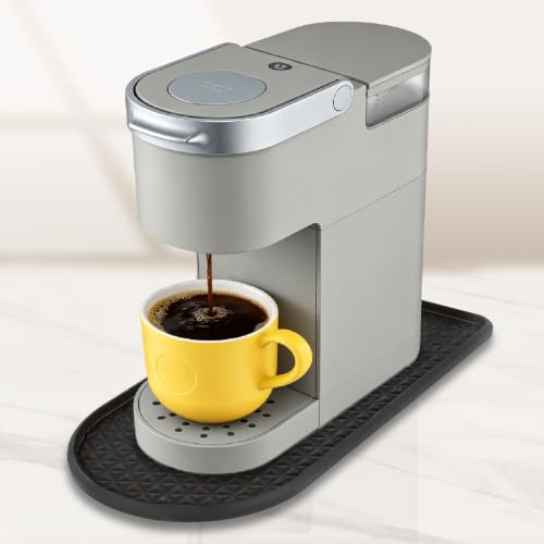 Silicone Coffee Mat for Countertop - 15.8" x 7.8" Non-Slip, Heat-Resistant Protection
