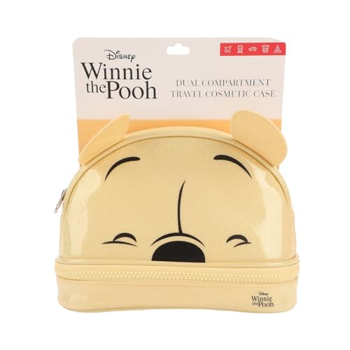 Winnie the Pooh Glitter Cosmetic Pouch with 3D Ears
