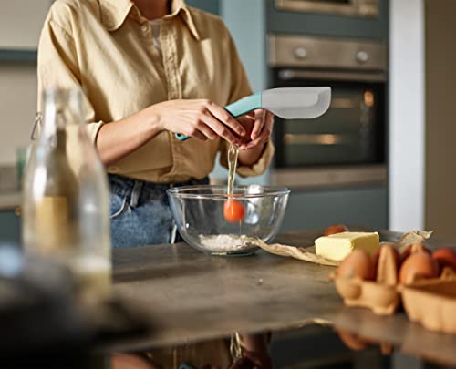 Joseph Joseph Duo Silicone Spatula - Ergonomic, Heat-Resistant Tool for Mixing Bowls