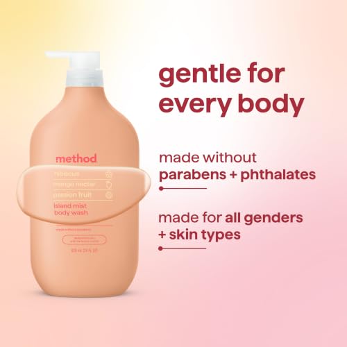 Method Body Wash Island Mist - Hydrating & Nourishing Formula 28 fl oz