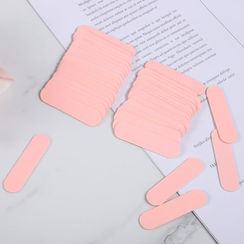 40 Pack Mini Nail File & Wooden Cuticle Pusher Set