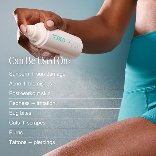 COOLA Recovery+ Hypochlorous Acid Mist, Soothing Spray for Face and Body, 3.4oz
