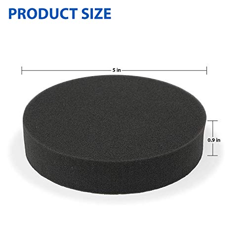 Fette Filter Vacuum Filter for Bissell 1608225 & Eureka DCF-26 (4-Pack)