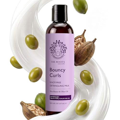 The Roots Naturelle Bouncy Curls Detangling Milk - 8 oz