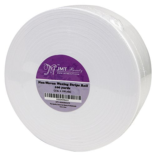 Waxing Strips Roll for Face & Body Hair Removal, 3in x 100yds - JMT Beauty