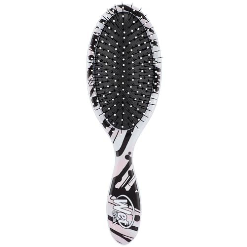 Wet Brush Original Detangler Hair Brush Pink Lines Watercolor - Ultra-Soft IntelliFlex Bristles, Pack of 1