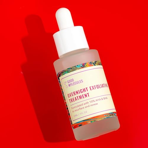 Good Molecules Overnight Exfoliating Treatment Pack of 2 - AHA & BHA