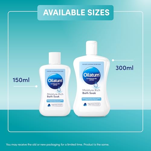 Oilatum Bath Formula 300ml for Itchy Dry Skin Relief - Gentle Skin Care
