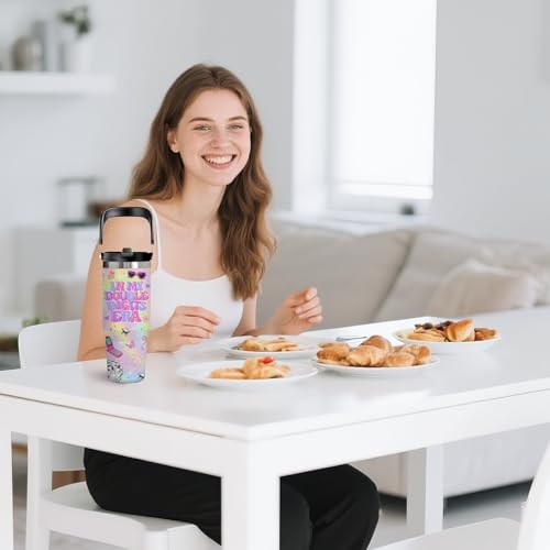 30oz Double Digits Era Tumbler with Handle for 10-Year-Old Girls