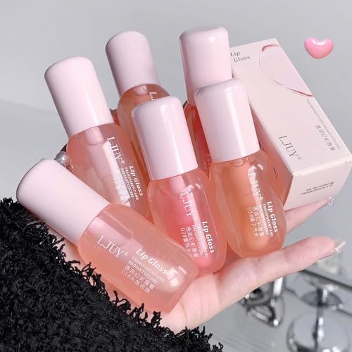 Hydrating Lip Gloss Stick Set - Long-Lasting Moisturizer for Dry Lips