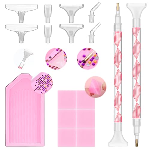 Rhinestone Picker Tool Kit - Dual-Ended Applicator with Tray