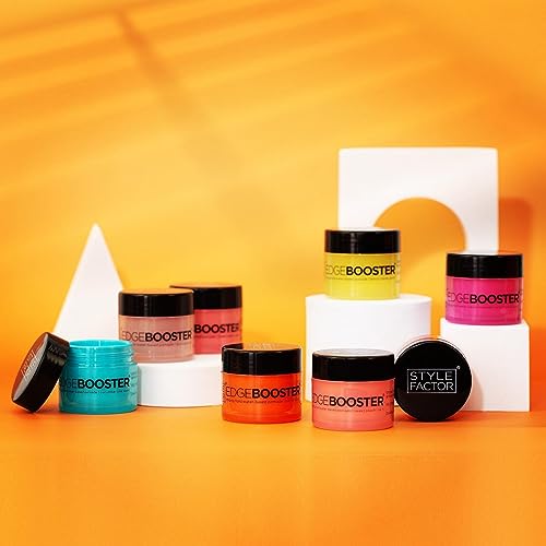 Style Factor EDGEBOOSTER Strong Hold Water-Based Pomade - 0.85 Oz Travel Size