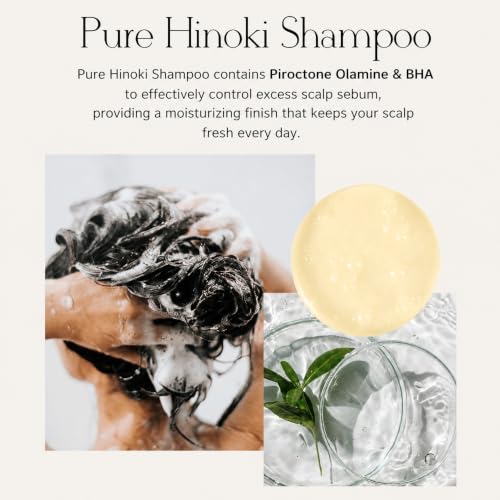 NINEMILA Hinoki Shampoo White Musk - Vegan, Organic, 1000ml
