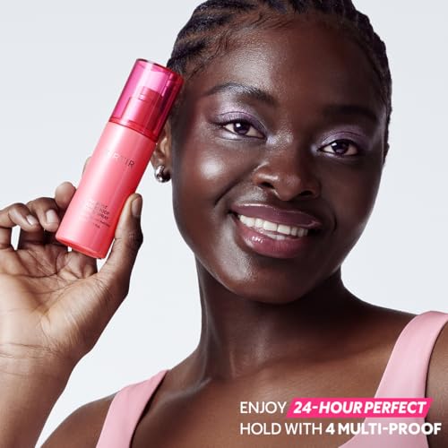 TIRTIR Waterproof Setting Spray ? 24 Hour Long Lasting Fix, Sweatproof Water Resistant Makeup Finisher ? Ethanol Free, Semi Matte Finish for Oily Skin ? Korean Makeup Fixer