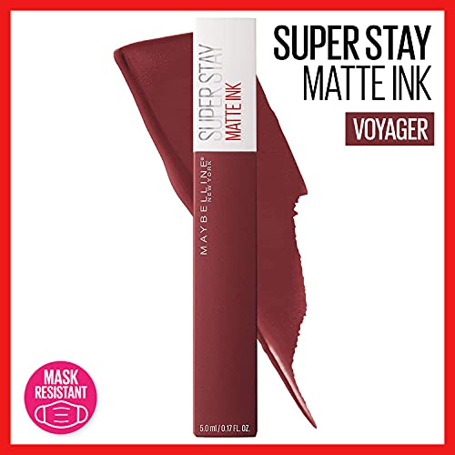 Maybelline Super Stay Matte Ink Liquid Lipstick 2-Pack, Amazonian & Voyager