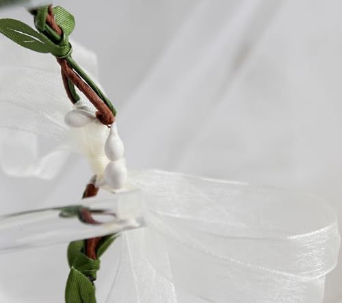 Fairy Floral Crown Headband - Blue Flower Halo V