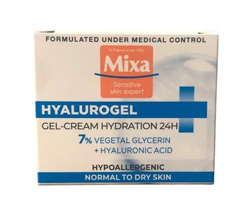 Mixa Hyalurogel Hydration Cream Gel for Normal Dehydrated Skin 50ml