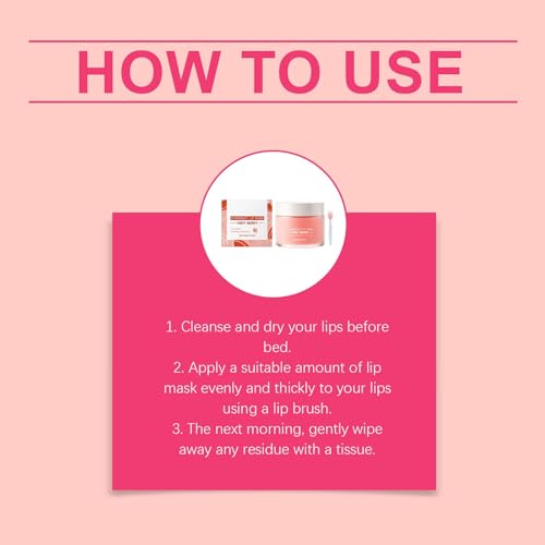 Berry Lip Sleeping Mask - Hydrating Overnight Lip Balm & Repair Treatment