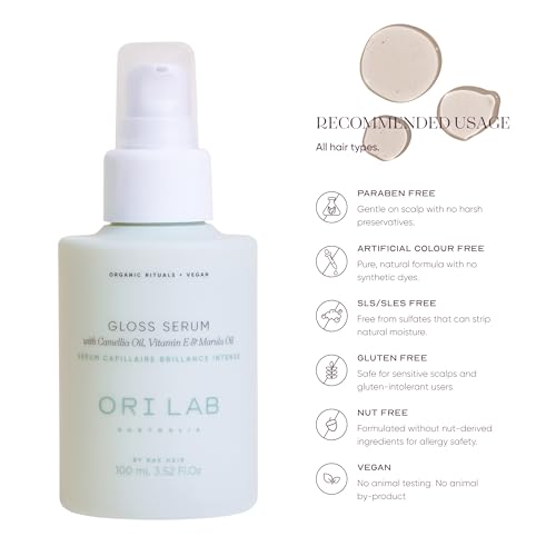 ORI LAB Gloss Smoothing Hair Serum for Dry, Dull Hair 3.4 fl oz