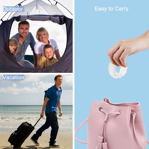 Ceizioes 150 Pack Disposable Waterproof Shower Caps for Women Kids & Salon Use