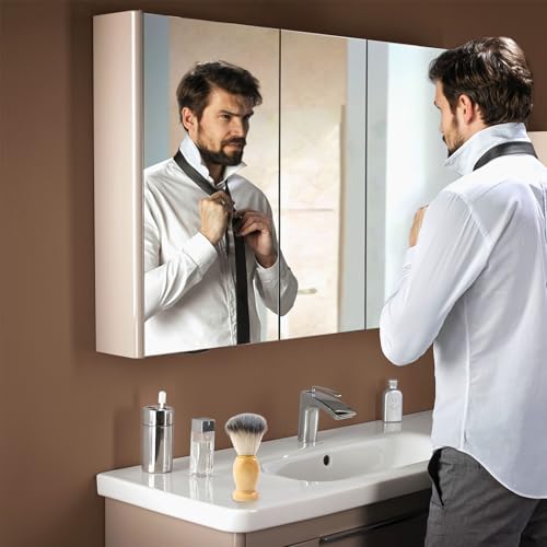 BOBOAR Badger Hair Shaving Brush for Men - Comfortable Grip