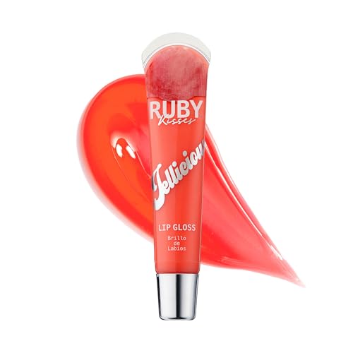 Ruby Kisses Jellicious Lip Gloss - Mango Butter & Acai Berry, 3 Pack