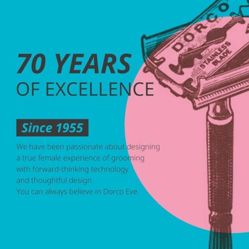 Dorco ST300 Platinum Double Edge Razor Blades - 100 Count