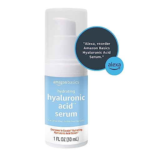 Amazon Basics Hydrating Hyaluronic Acid Serum - 1 oz