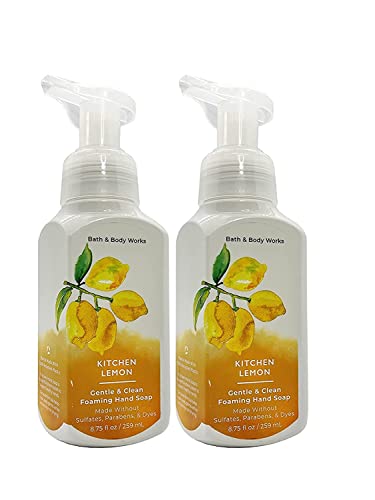 Bath & Body Works Kitchen Lemon Foaming Hand Soap (2 Pack) - 8.75 fl oz