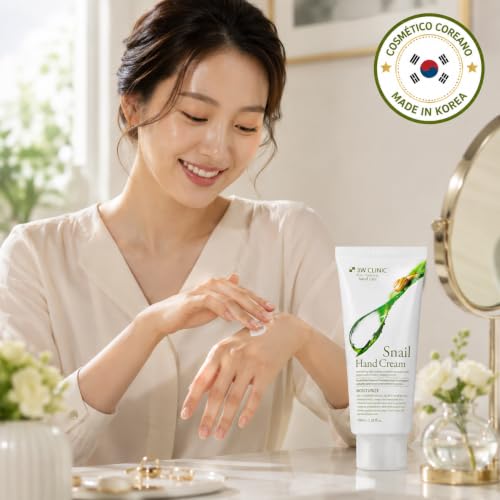 3W Hand Cream with Snail Extract 3.38oz - Soothing, Non-Sticky Skin Care
