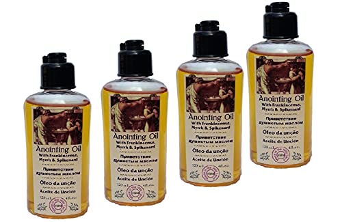 Jerusalem Anointing Oil with Frankincense, Myrrh & Spikenard - 120ml