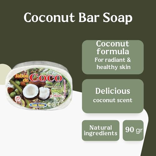 Zoeartcrafts Coconut Ritual Soap - Peruvian Spiritual Cleansing Bar 90g / 3.2oz