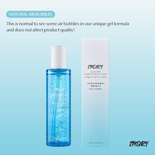 I'M LAZY All-in-One Clear Gel Moisturizer with Hyaluronic Acid - 5.07 fl oz