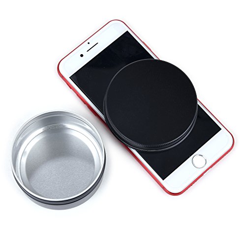 LIYAR 3oz Aluminum Screw Top Tin Containers - 10 Pack