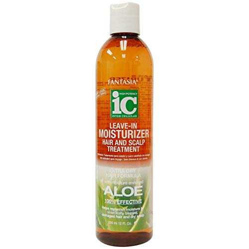 Fantasia Leave-In Hair & Scalp Treatment 12oz - Moisturizes & Repairs Dry, Frizzy Hair