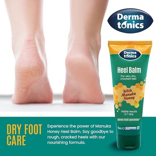 Dermatonics Manuka Honey Heel Balm for Cracked Heels - 70ml