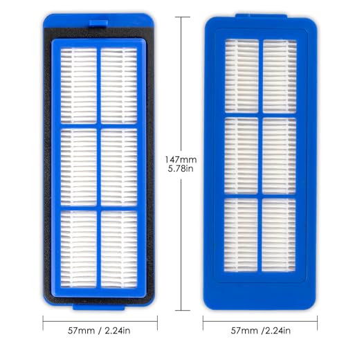 5-Pack HEPA Filters for eufy RoboVac 11S Max, 15C Max, G30